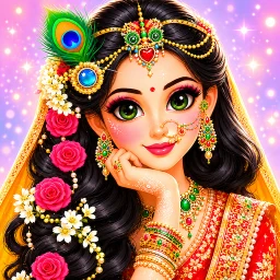 Icône de Radha Traditional Makeover